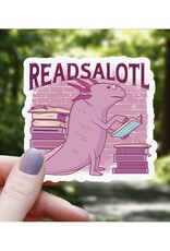 Readsalotl Sticker
