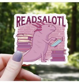 Readsalotl Sticker
