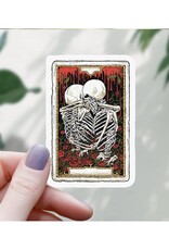 The Lovers Skeletons Sticker