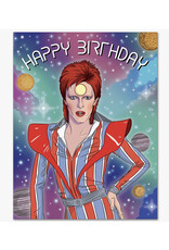 Happy Birthday Star (Bowie) Greeting Card