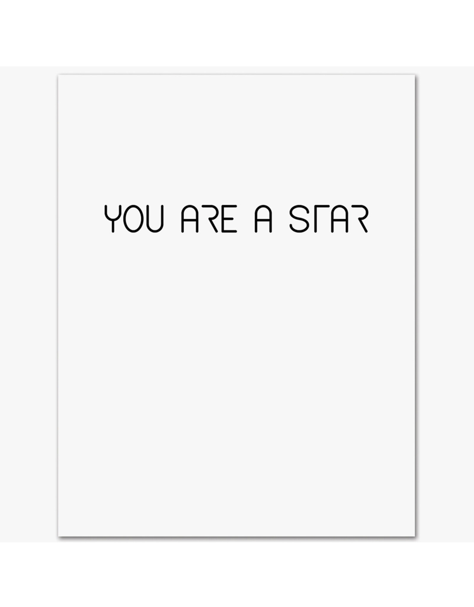 Happy Birthday Star (Bowie) Greeting Card