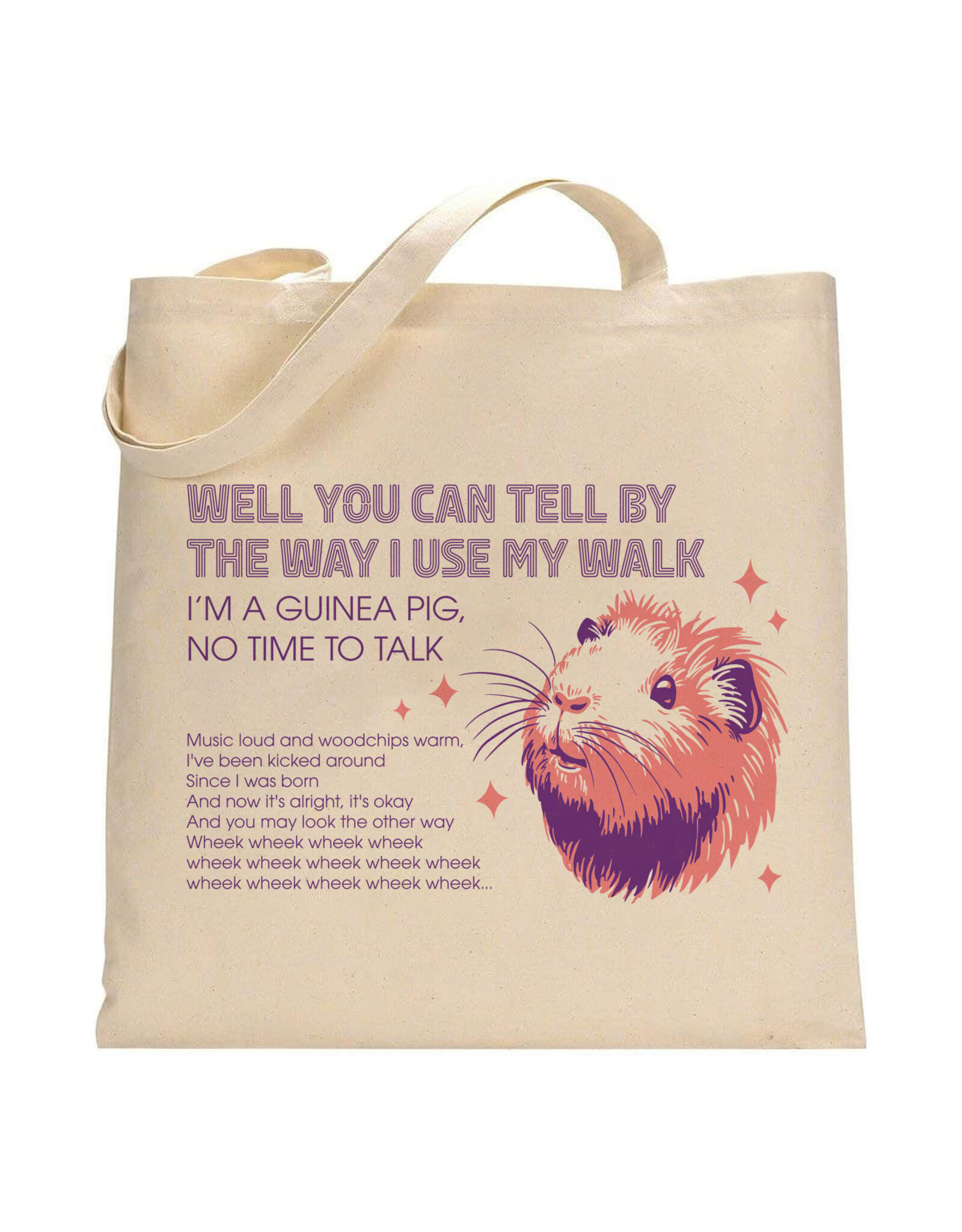 Stayin' Alive (Guinea Pig) Tote