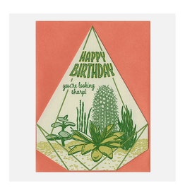 Happy Birthday Terrarium Greeting Card