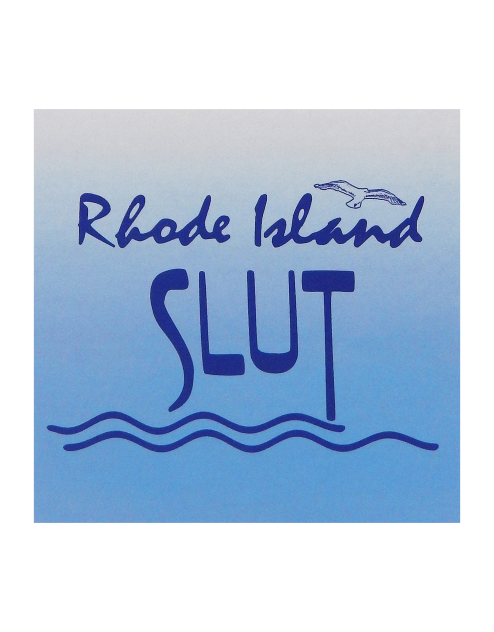 Rhode Island Slut Sticker (mini)