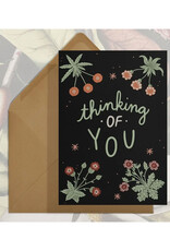 Thinking of You Bouquet (Morris Flowers) Greeting Card