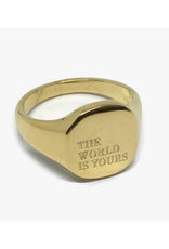 The World Is Yours Today Ring