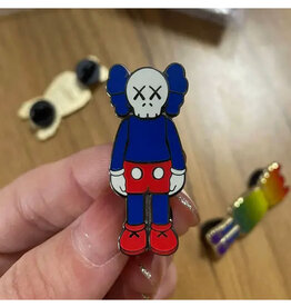 HypeBeast KAWS Independence Day Enamel Pin