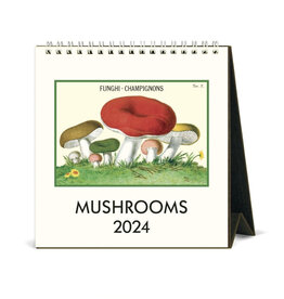 2024 Desk Calendar: Mushrooms