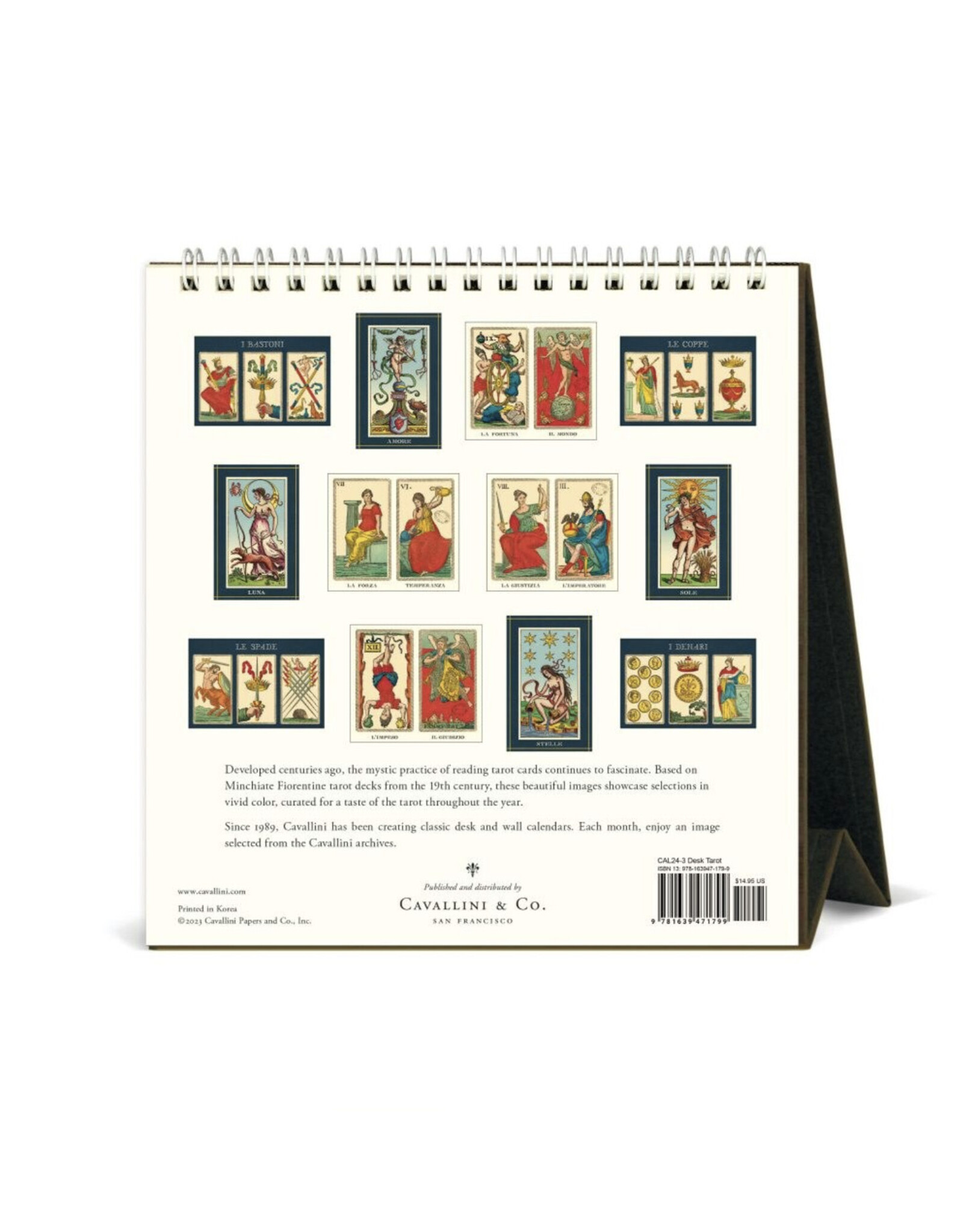 2024 Desk Calendar Tarot Home