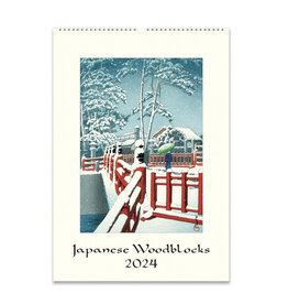2024 Wall Calendar : Japanese Woodblocks