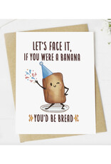 Banana Bread Greeting Card