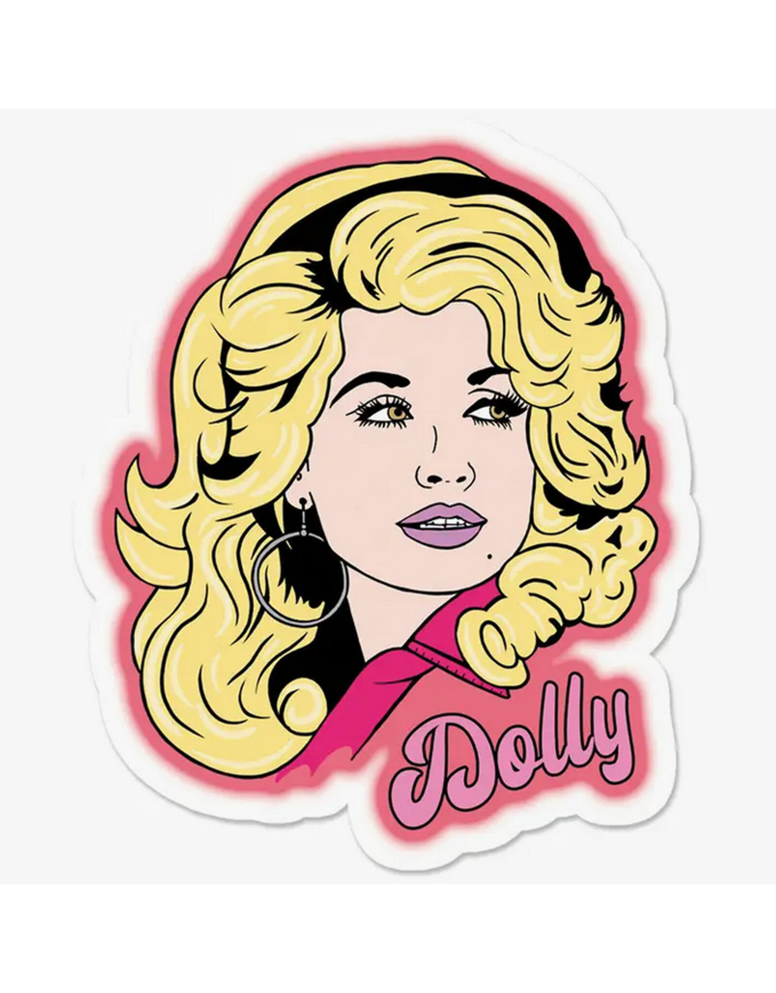 Dolly Pink Aura Sticker