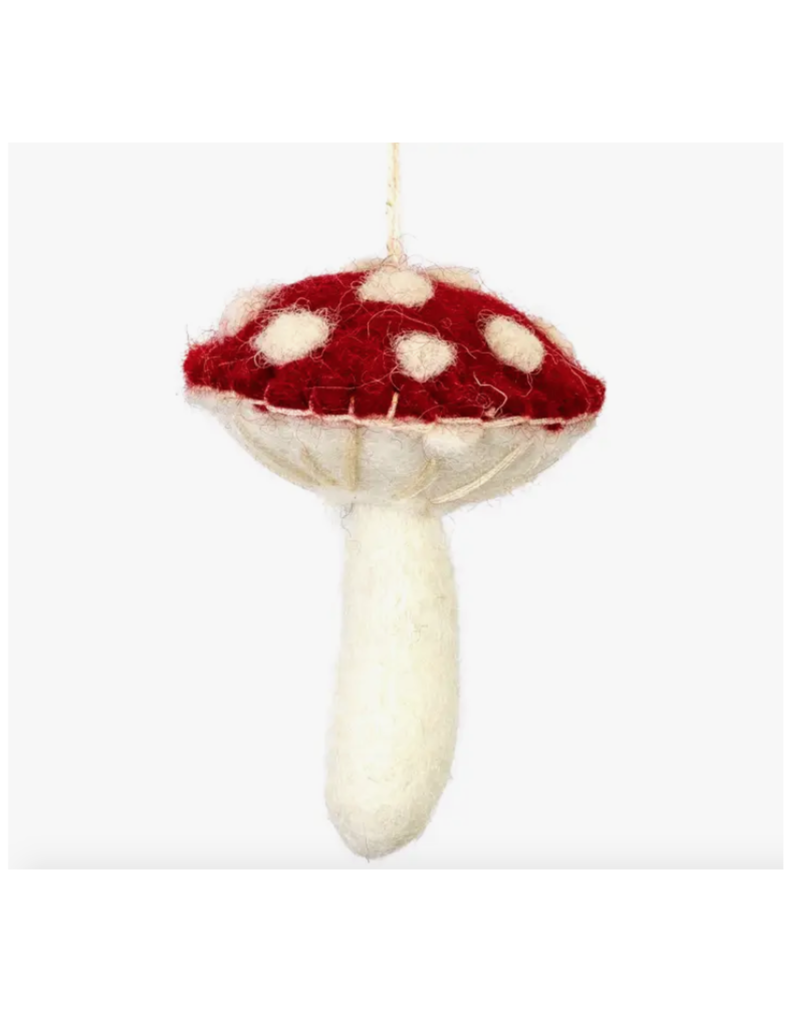 Red Wild Mushroom Ornament