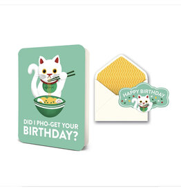 Pho-Get Your Birthday Greeting Card