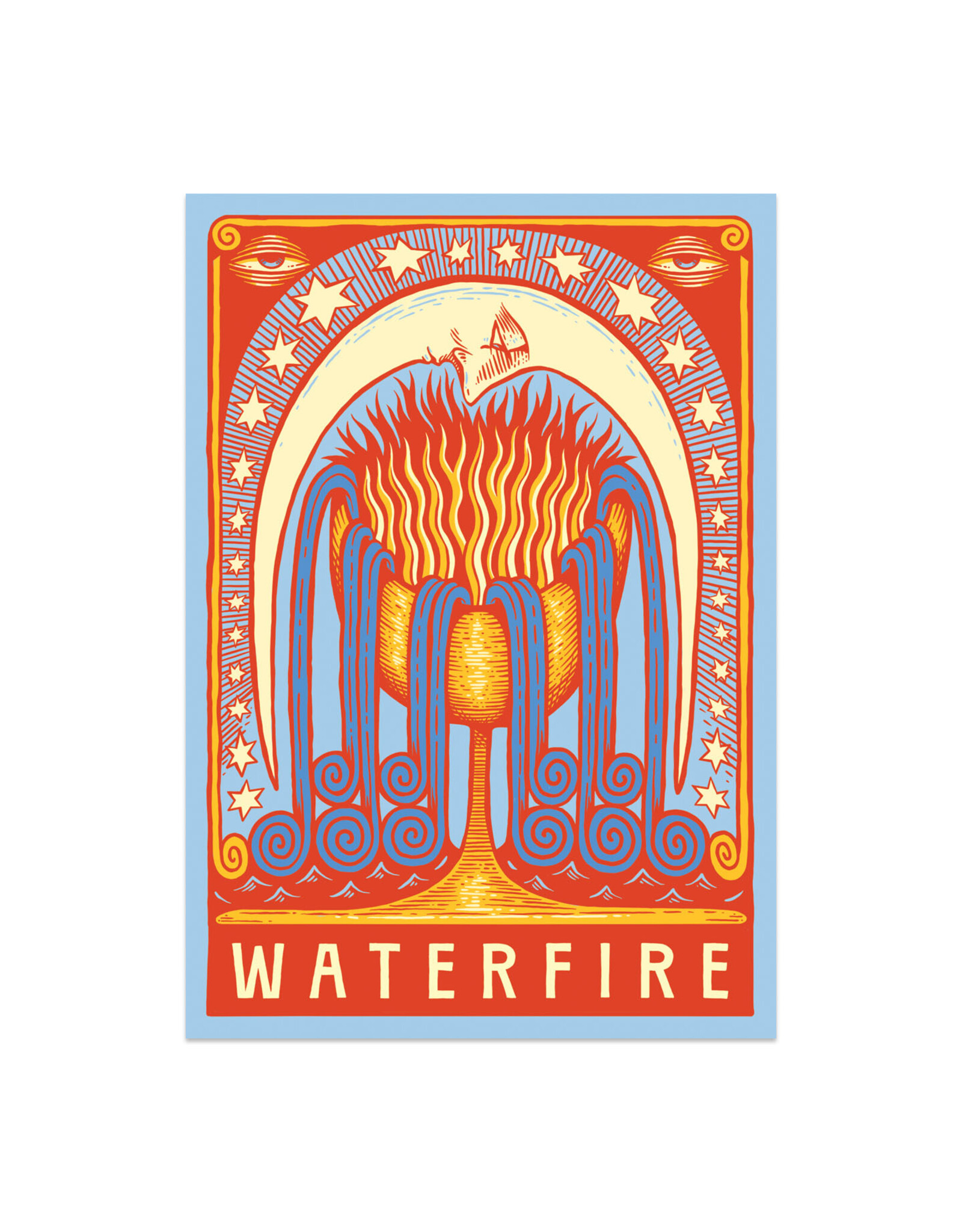 WaterFire Sticker