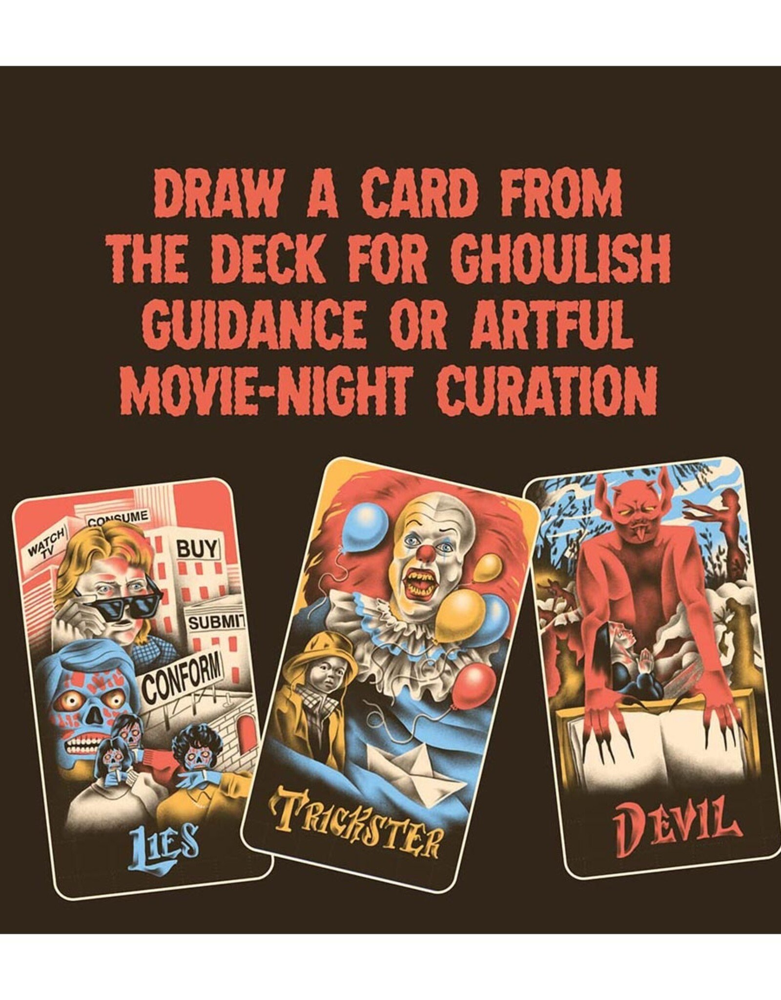 Classic Horror Oracle Deck