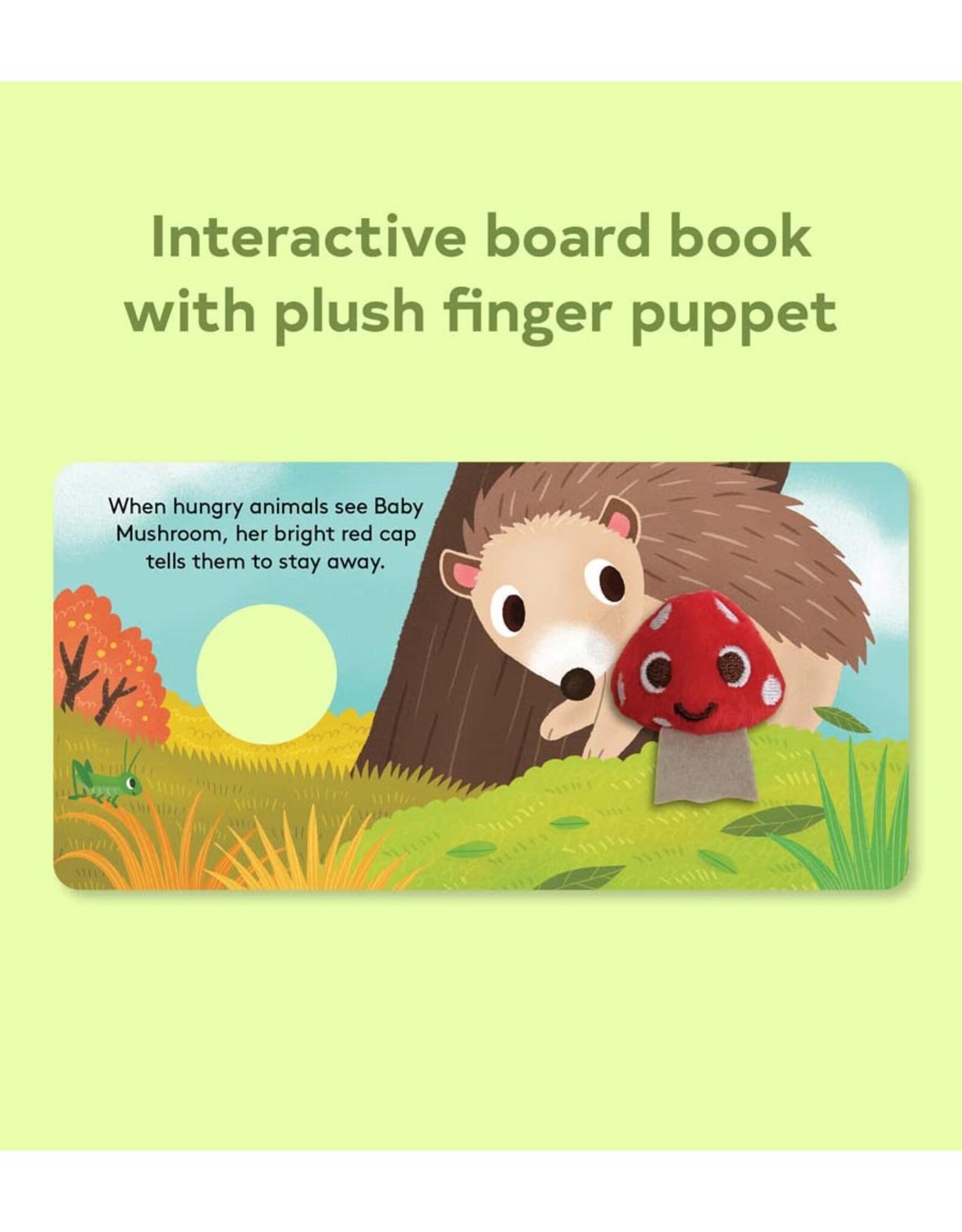 Baby Mushroom Finger Puppet Book
