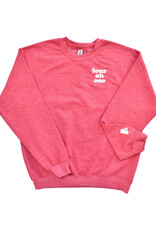 Four Oh One Crewneck Sweatshirt - Heather Red