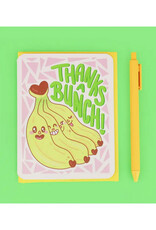 Thanks A Bunch Bananas Greeting Card