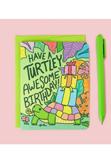 Turtley Awesome Birthday Greeting Card
