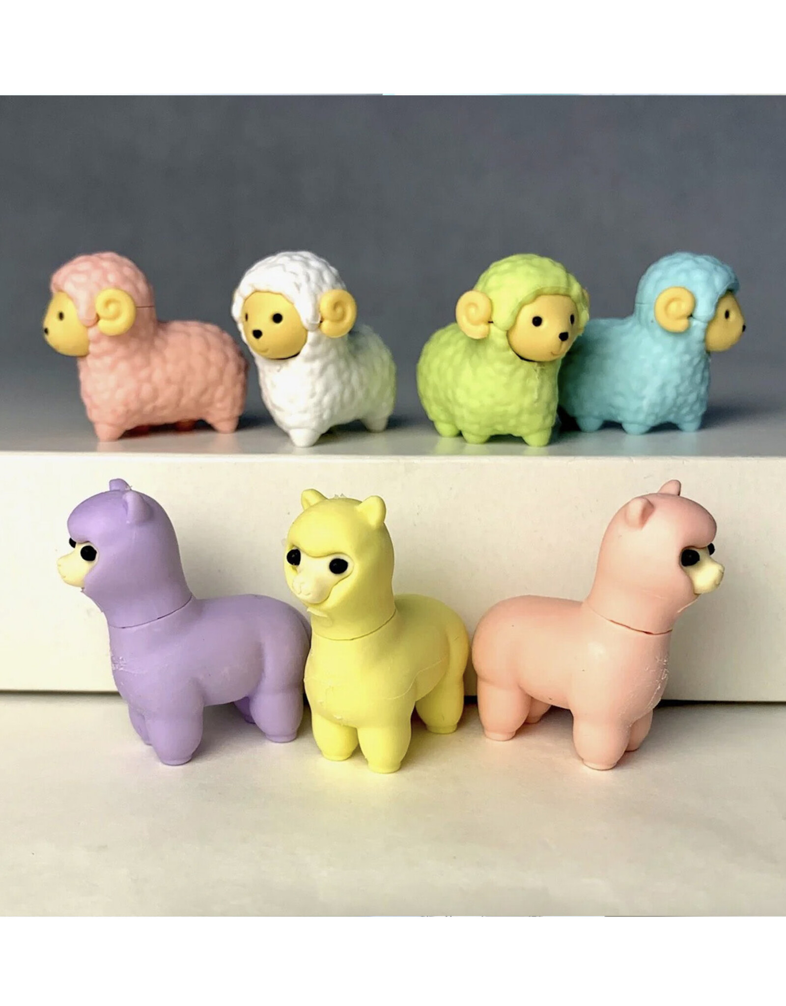 Iwako Sheep & Llama Eraser (Assorted)