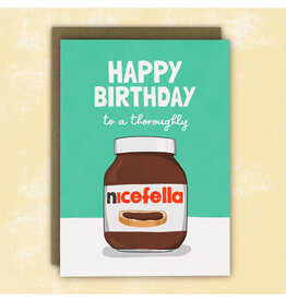 Nutella NiceFella Birthday Card