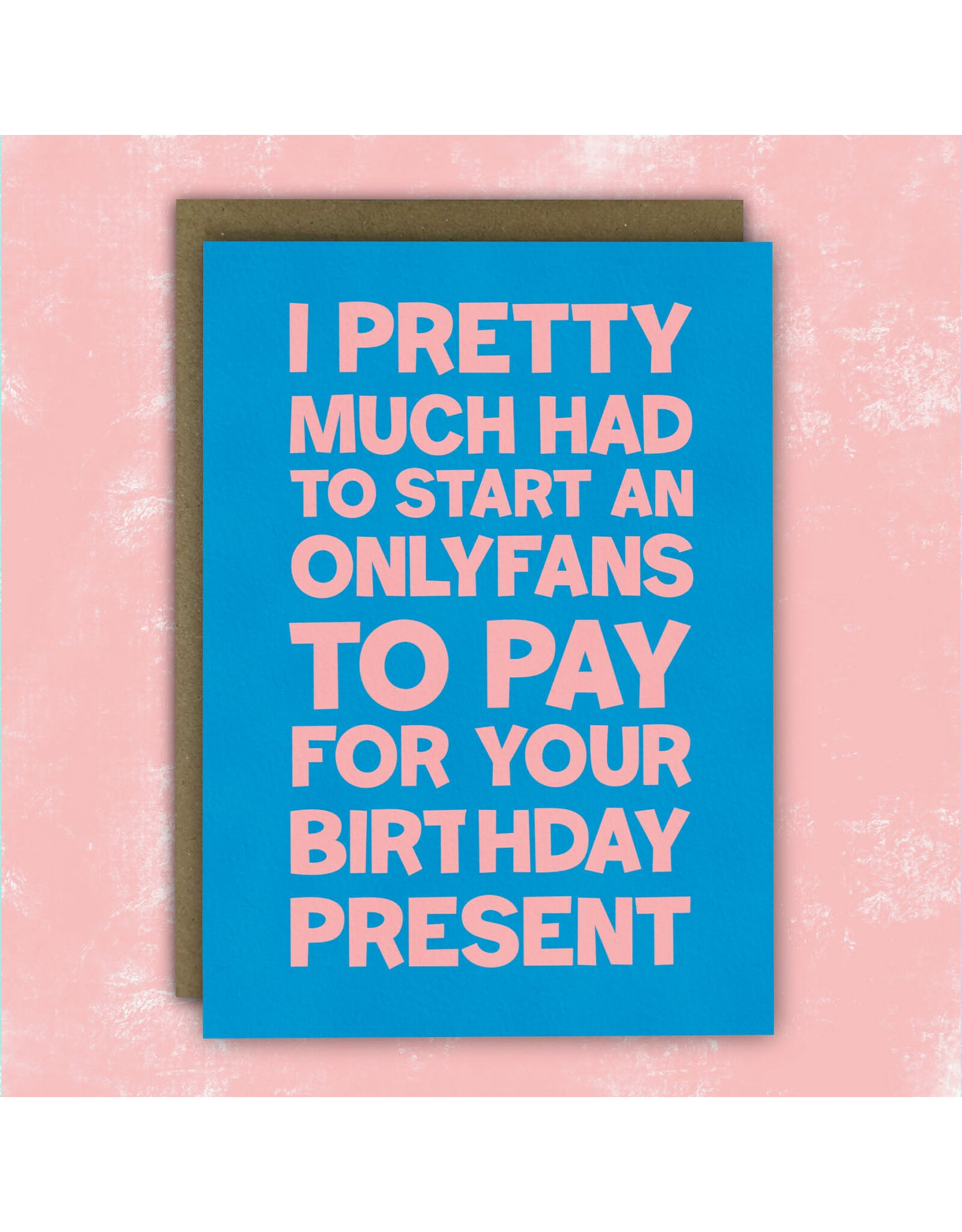 Start An Onlyfans Birthday Card