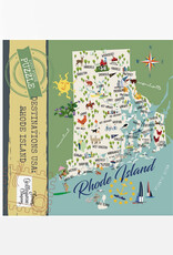 Rhode Island Map (Galleyware) 1000 Piece Puzzle