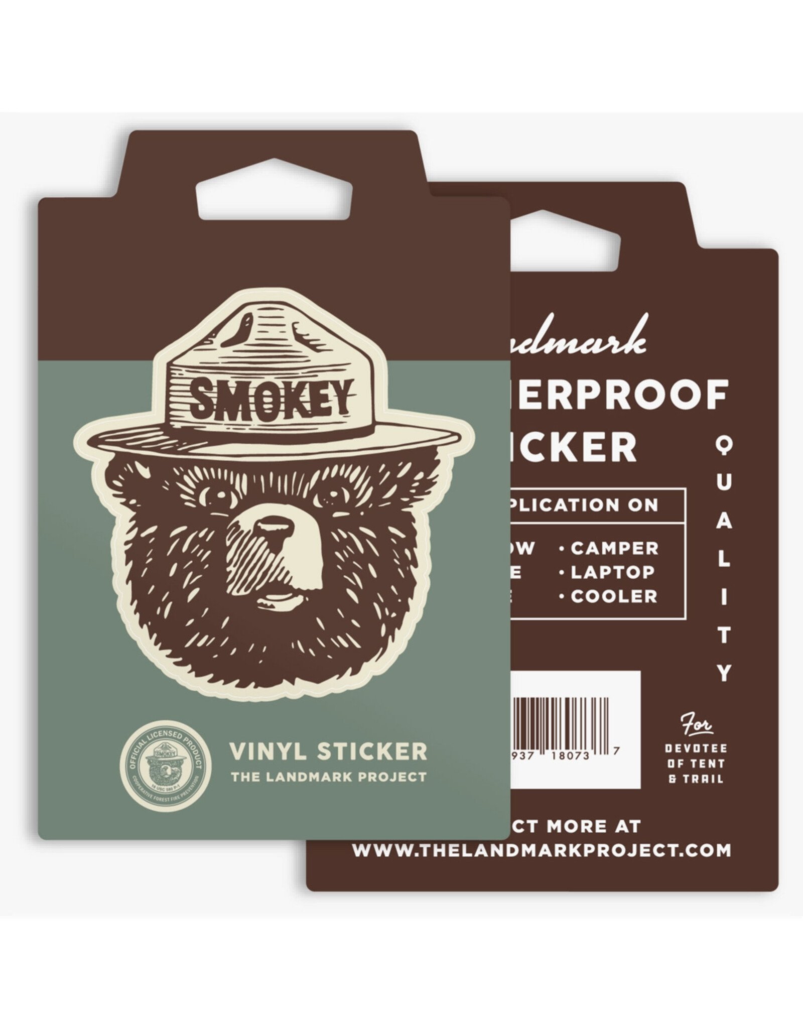 Smokey Logo Sticker