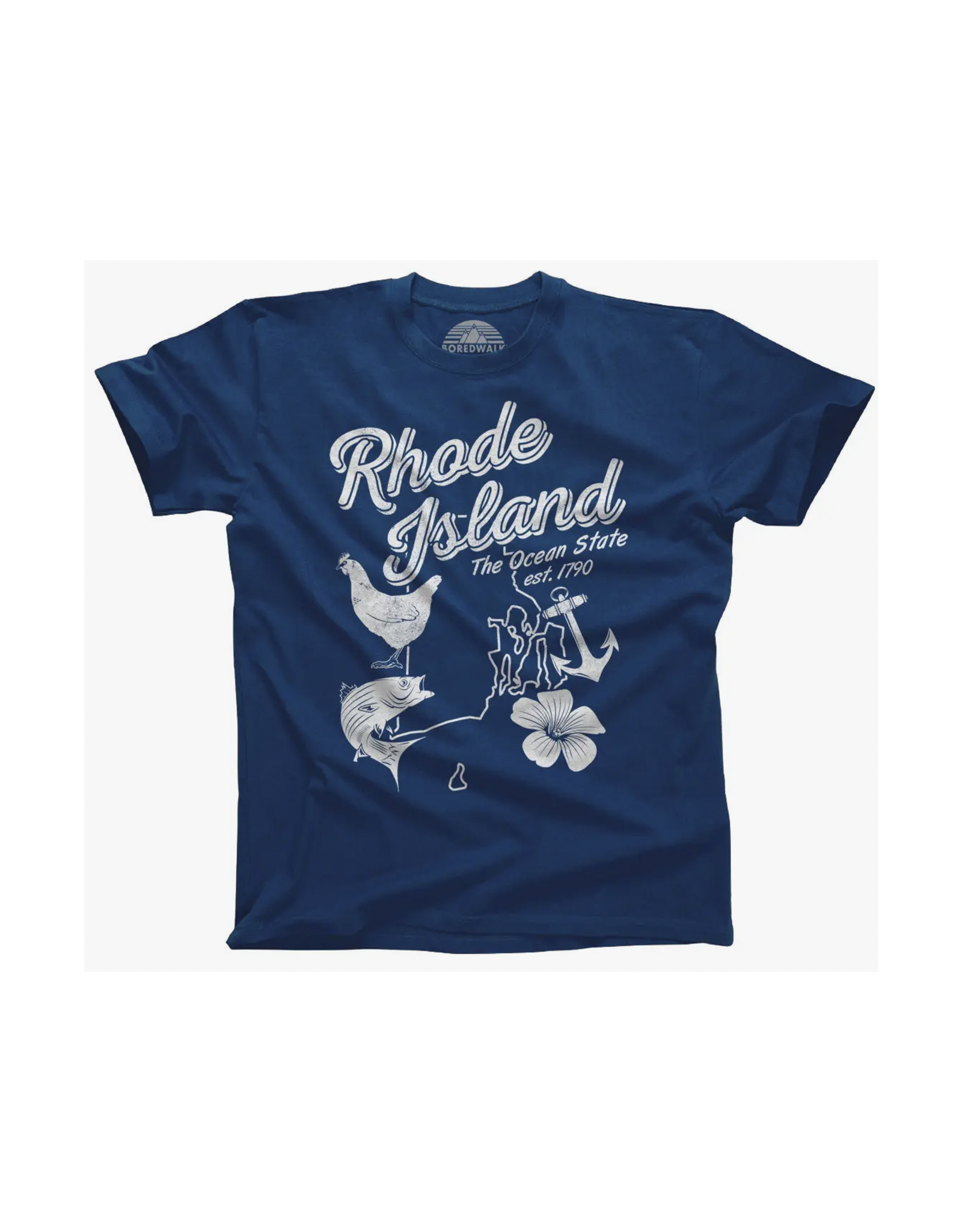 Rhode Island Vintage Emblem T-Shirt