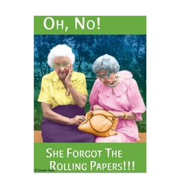 Oh No! She Forgot the Rolling Papers! Magnet