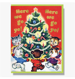 Here We Go Yo! Christmas Card