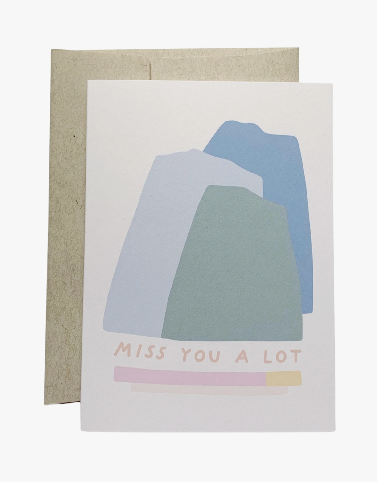 Miss You a Lot Greeting Card