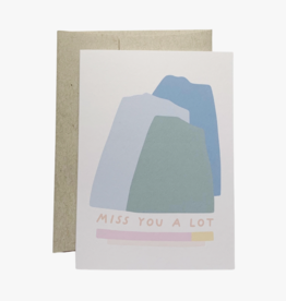 Miss You a Lot Greeting Card