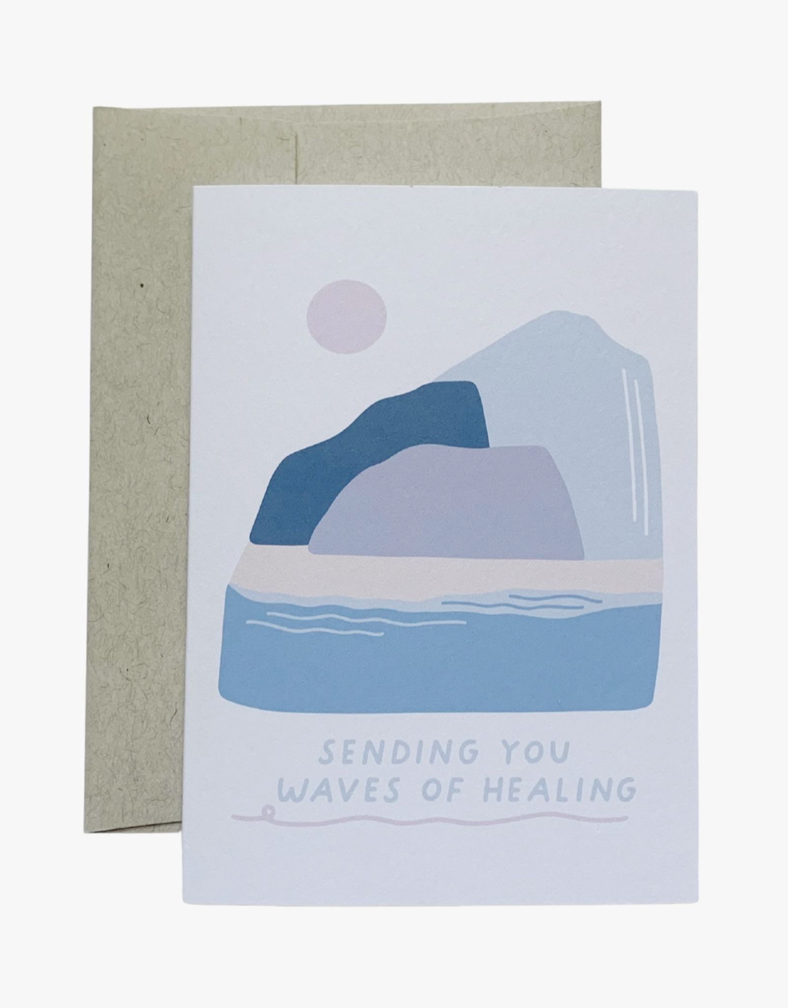 Waves of Healing Greeting Card