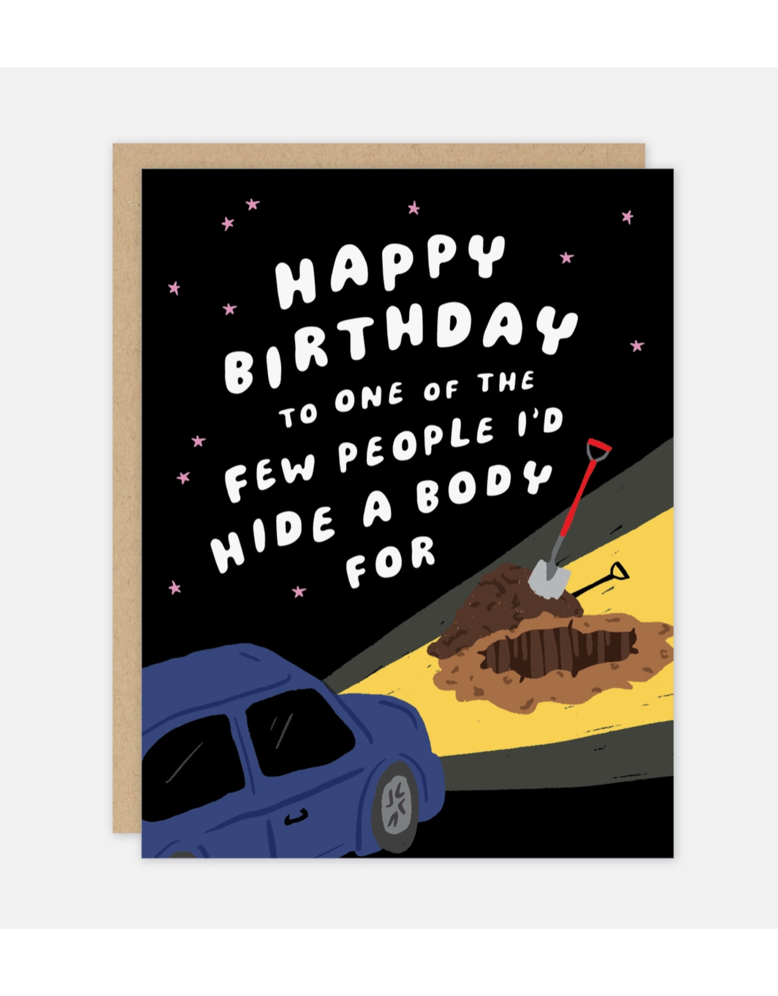 True Crime Birthday Greeting Card