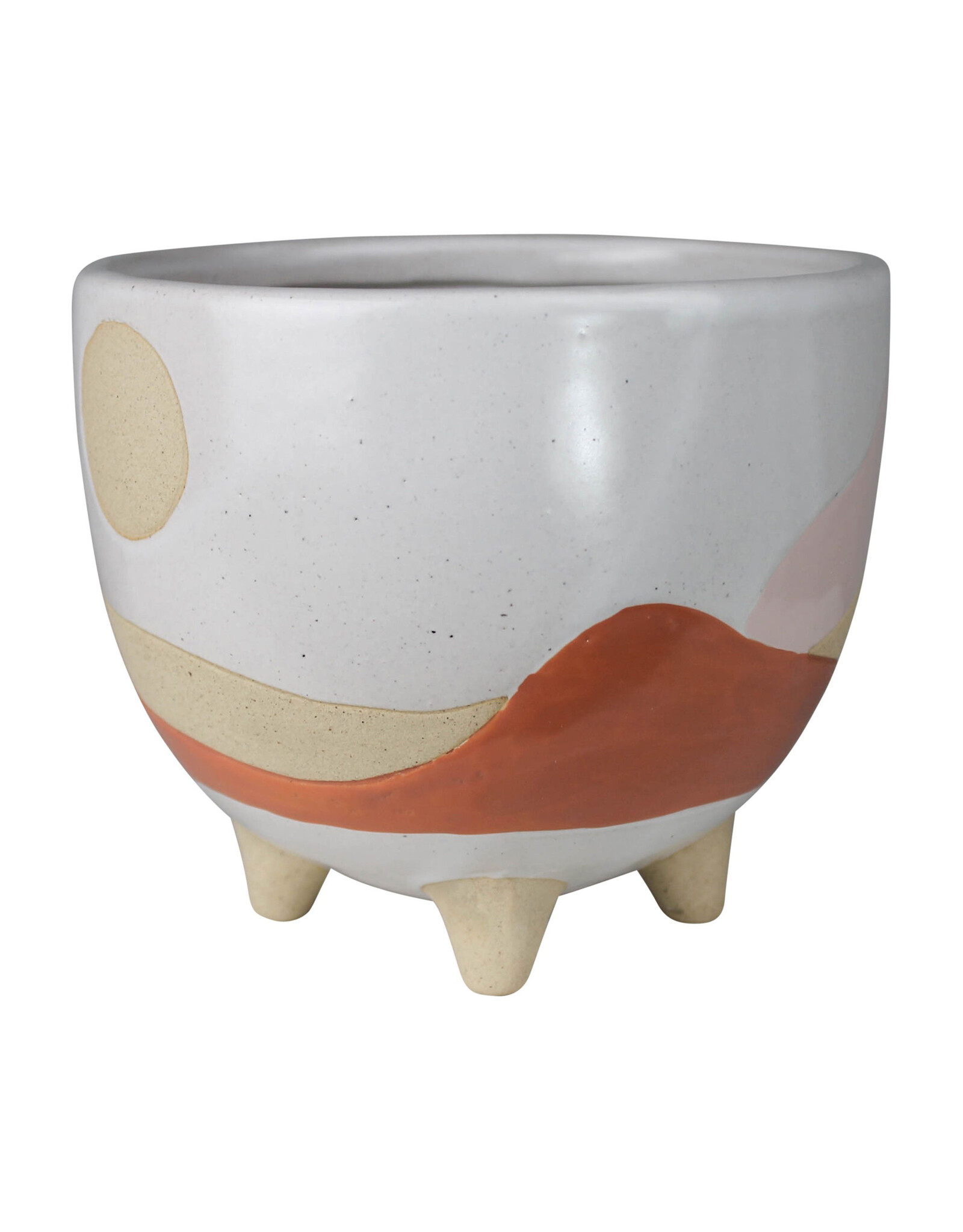 Ceramic Desertscape Cachepot