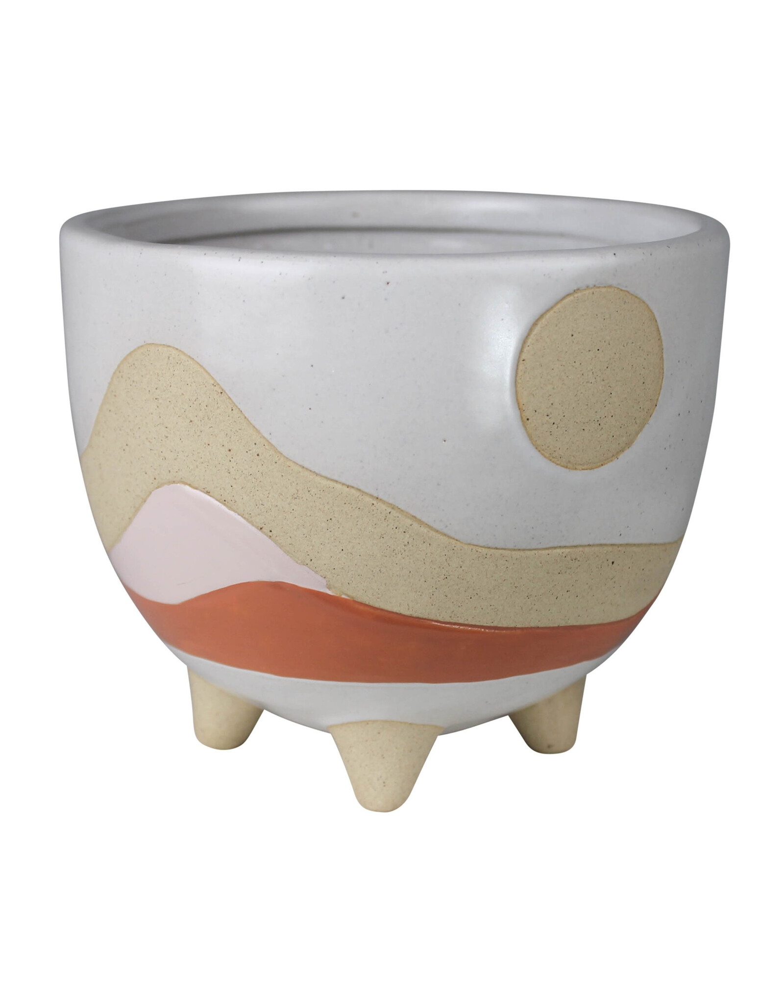 Ceramic Desertscape Cachepot