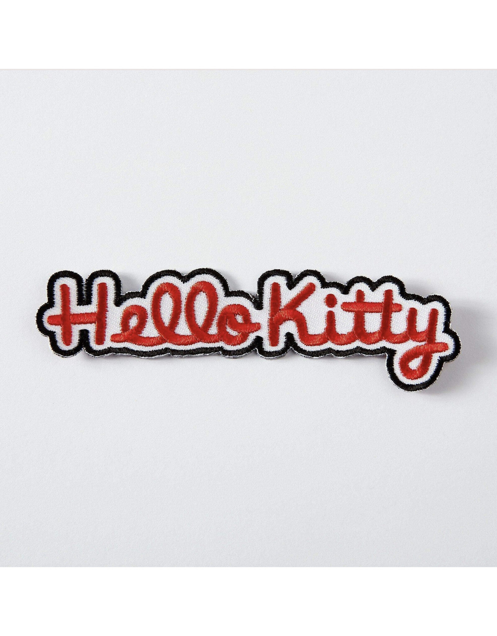 Hello Kitty Name Embroidered Iron-On Patch