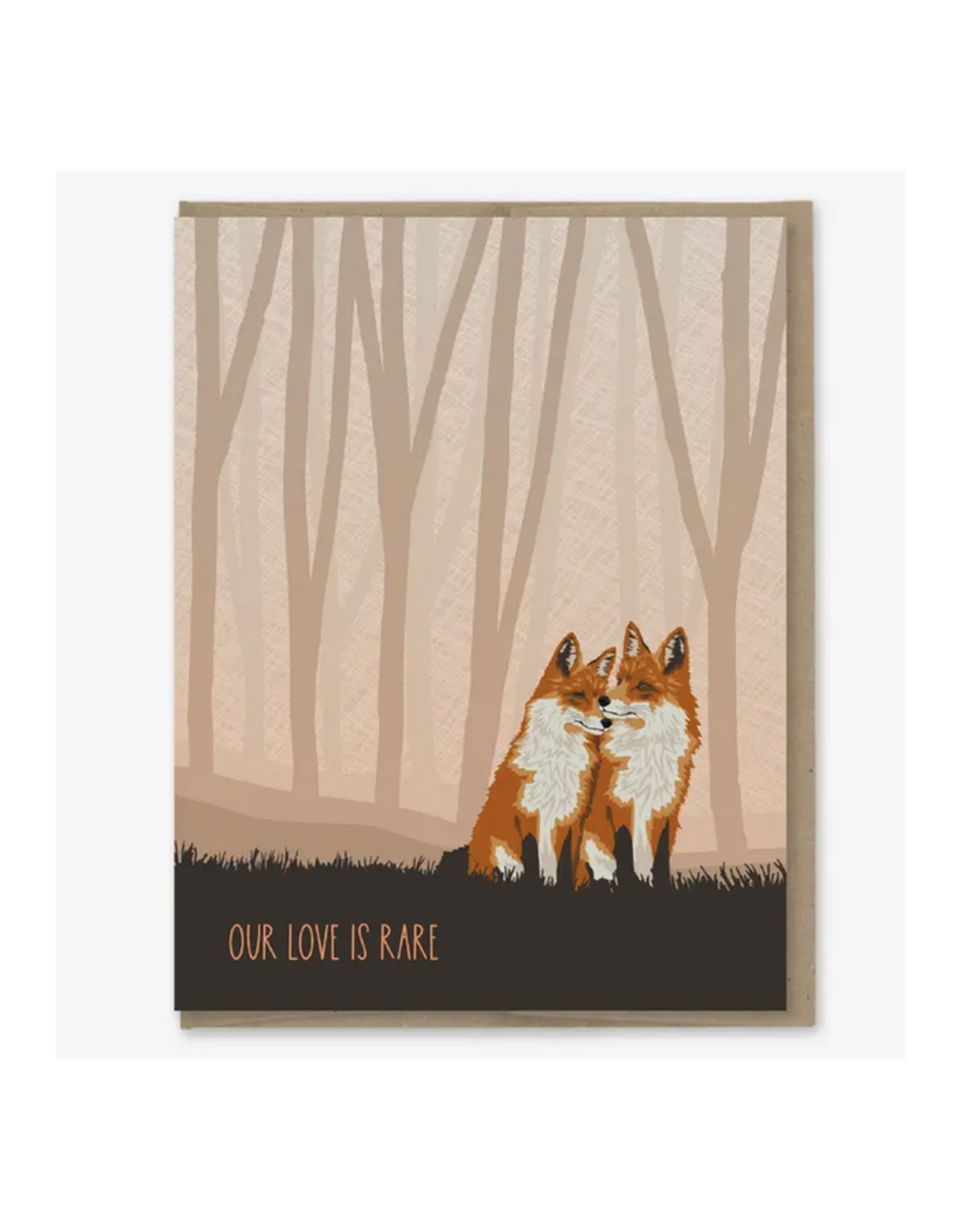Our Love Is Rare Greeting Card