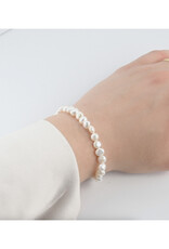 Dainty Full Pearl Bracelet - 18k Gold