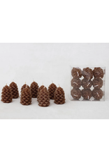 Unscented Pinecone Tealights Set Unscented Pinecone Tealights Set
