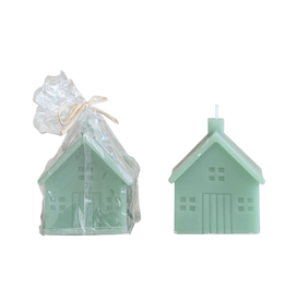 Unscented Mint House Candle - Medium