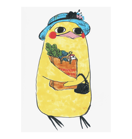 Grocery Bird Print