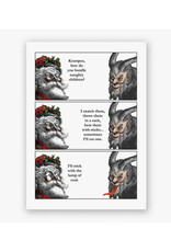 Krampus Christmas Greeting Card Krampus Christmas Greeting Card