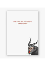 Krampus Christmas Greeting Card Krampus Christmas Greeting Card