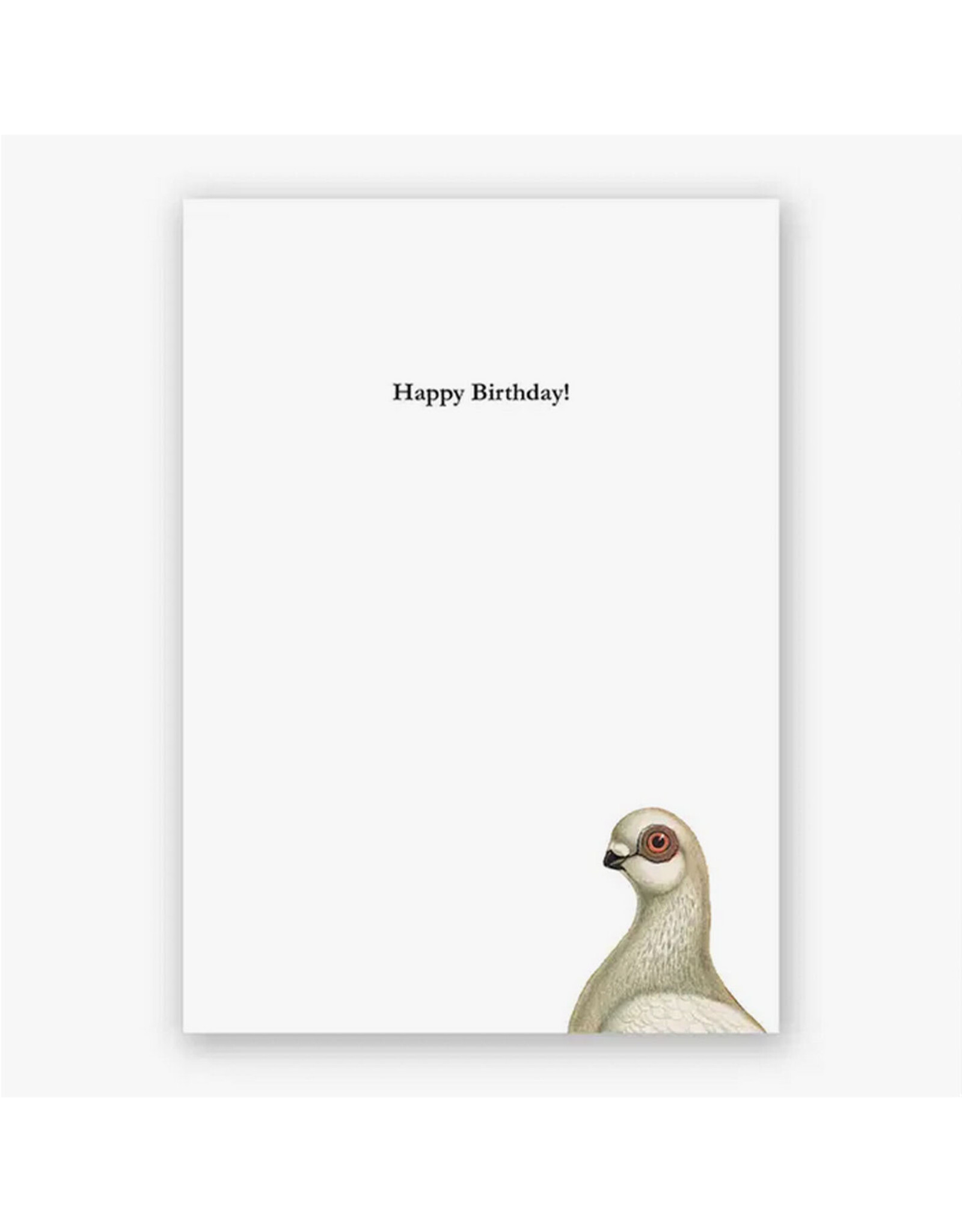 Olive Knock-Knock Birthday Greeting Card - Home