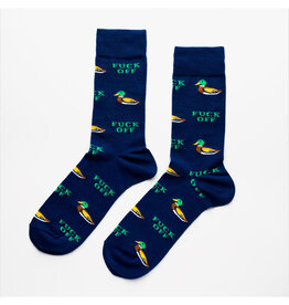 Duck Off Men's Crew Socks