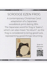Scrooge Ezen Frog Greeting Card