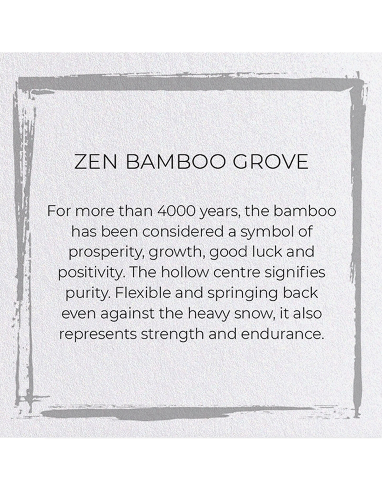 Zen Bamboo Grove: Japanese Greeting Card